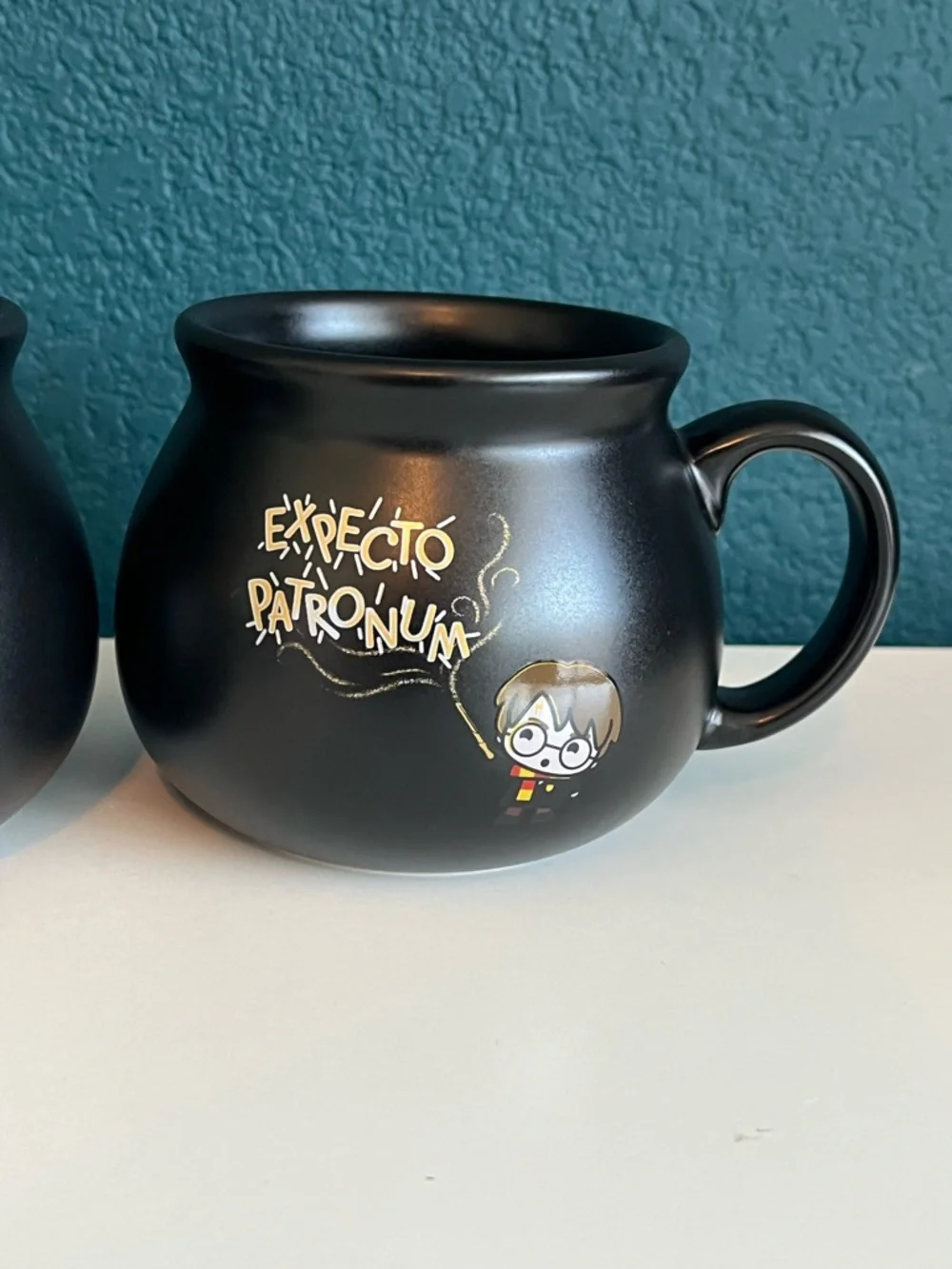 Harry Potter Cauldron Mugs Voldemort Slytherin Dark Arts & Expecto Patronum